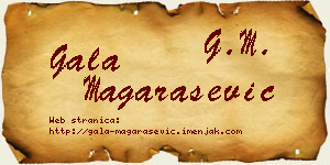 Gala Magarašević vizit kartica